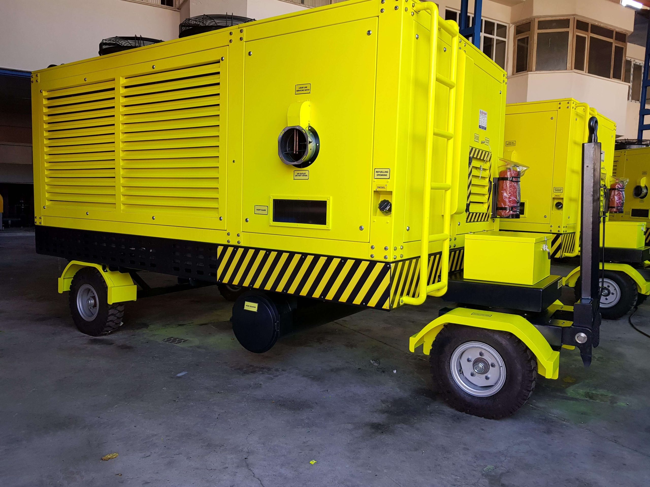 Mobil PCA-M45 Units with Genset